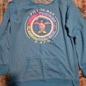 Blue Put-in-Bay Ohio Sweatshirt